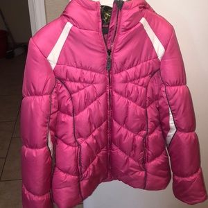 Girls coat size L14/16 pink London Fog